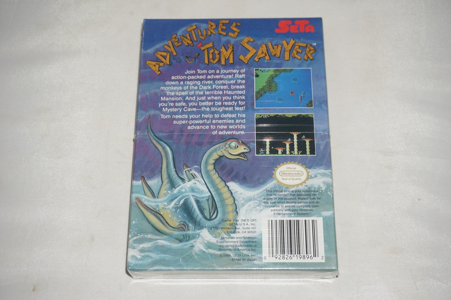 Adventures Of Tom Sawyer (Nintendo NES) NEW Factory Sealed