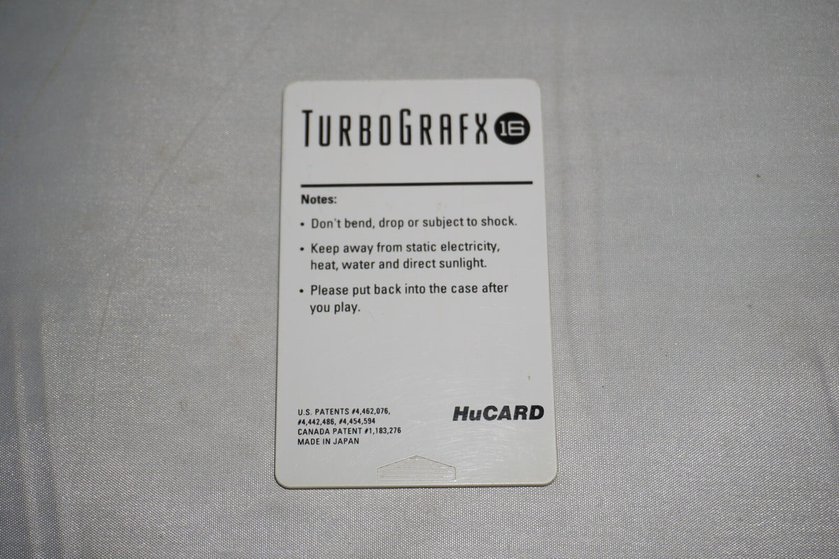 Bravoman (Turbo Grafx 16 tg16) with Case Turbografx
