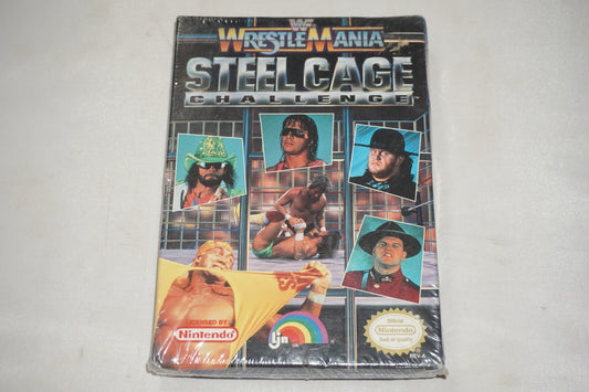 Wwf Wrestlemania Steel Cage Challenge WWE (Nintendo NES) NEW Factory Sealed