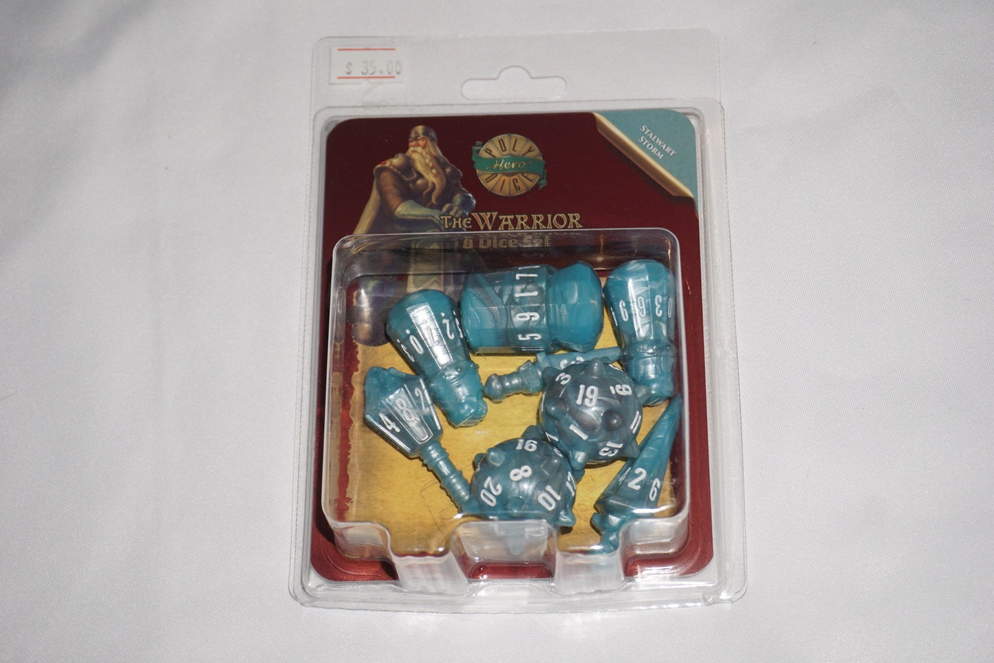 PolyHero Warrior 8 Dice Set Stalwart Storm NEW Sealed