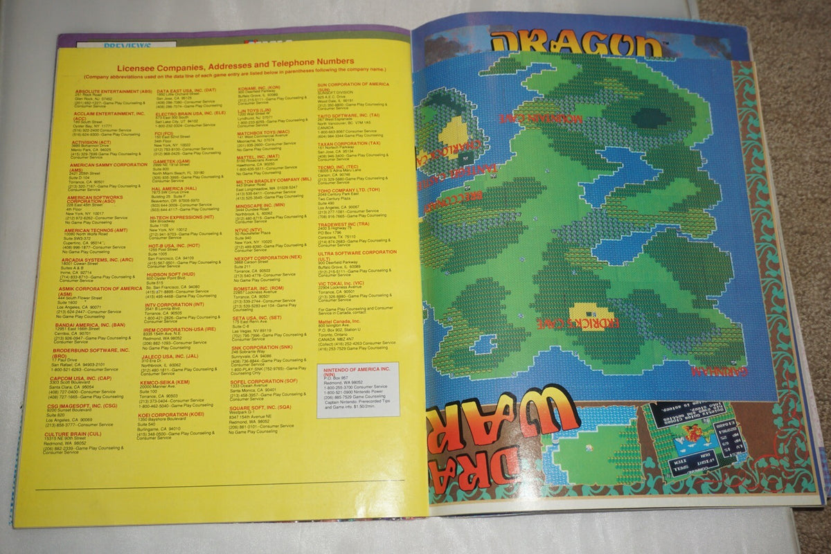 March/April 1990 Super Mario Bros 3 Nintendo Power Magazine #8 Map Tips