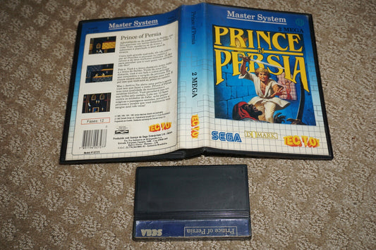 Prince Of Persia (Sega Master System SMS) with Case Tec Toy