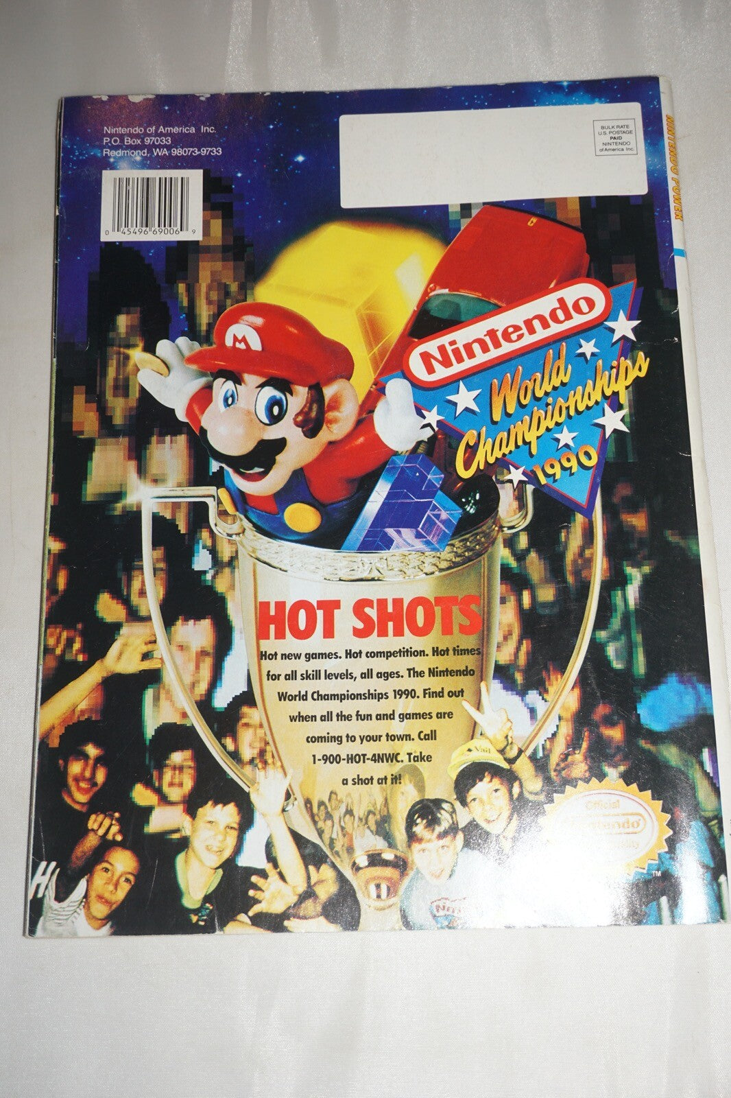 May/June 1990 Super Contra Nintendo Power Magazine #4 Poster Book