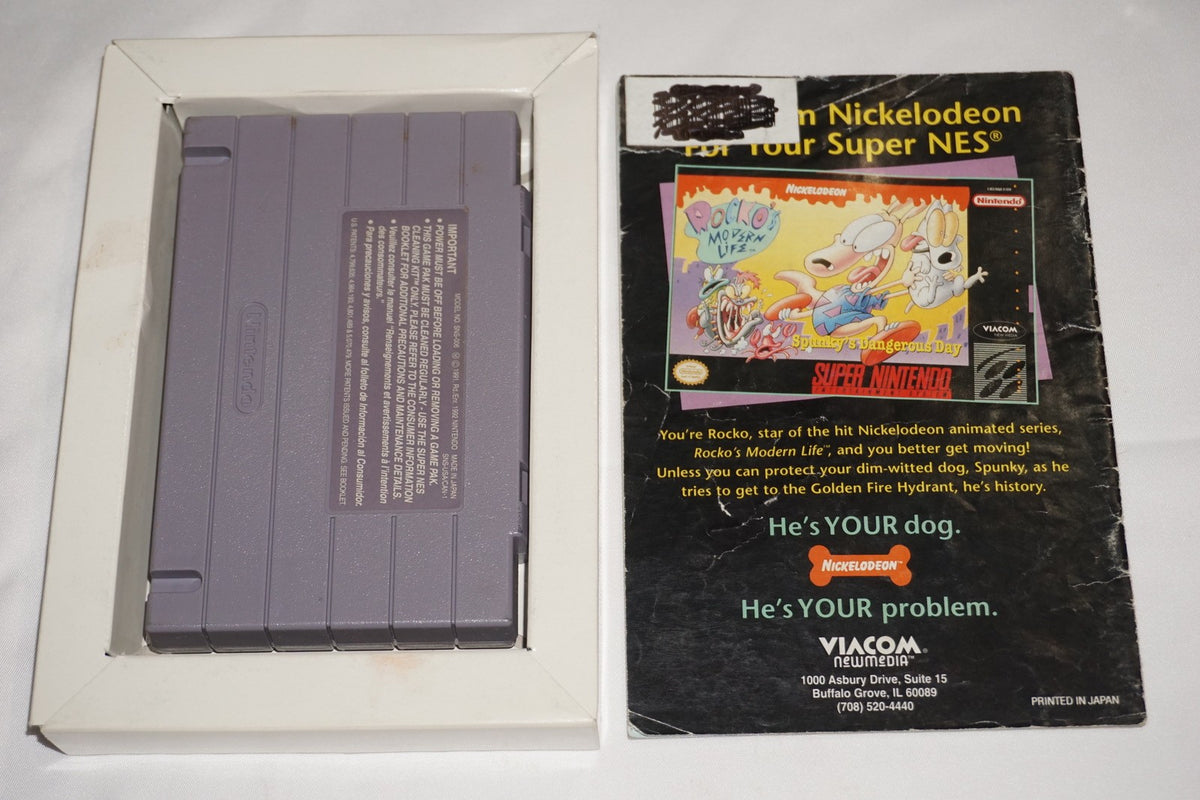 Nickelodeon Guts (Super Nintendo SNES) Complete in Box CIB