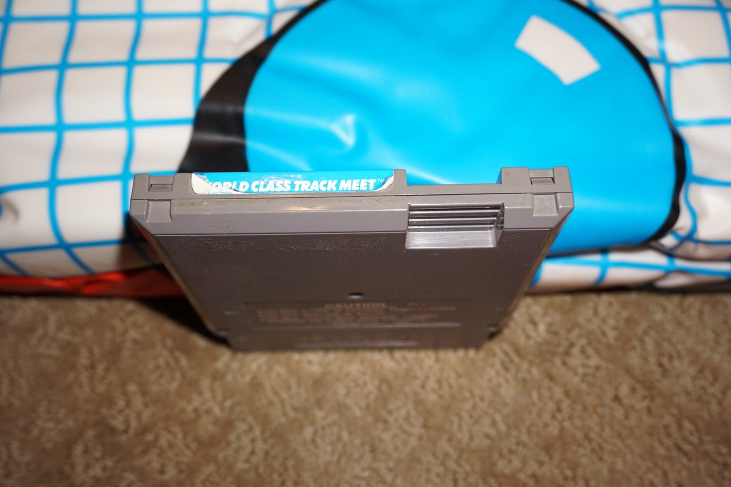 Power Pad (Nintendo NES) Complete in Box CIB w/ Track Meet