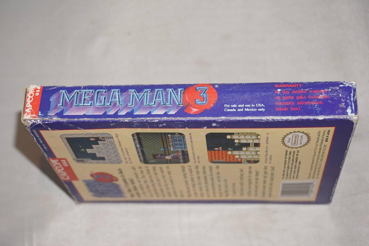 Mega Man 3 (Nintendo NES) Complete in Box CIB