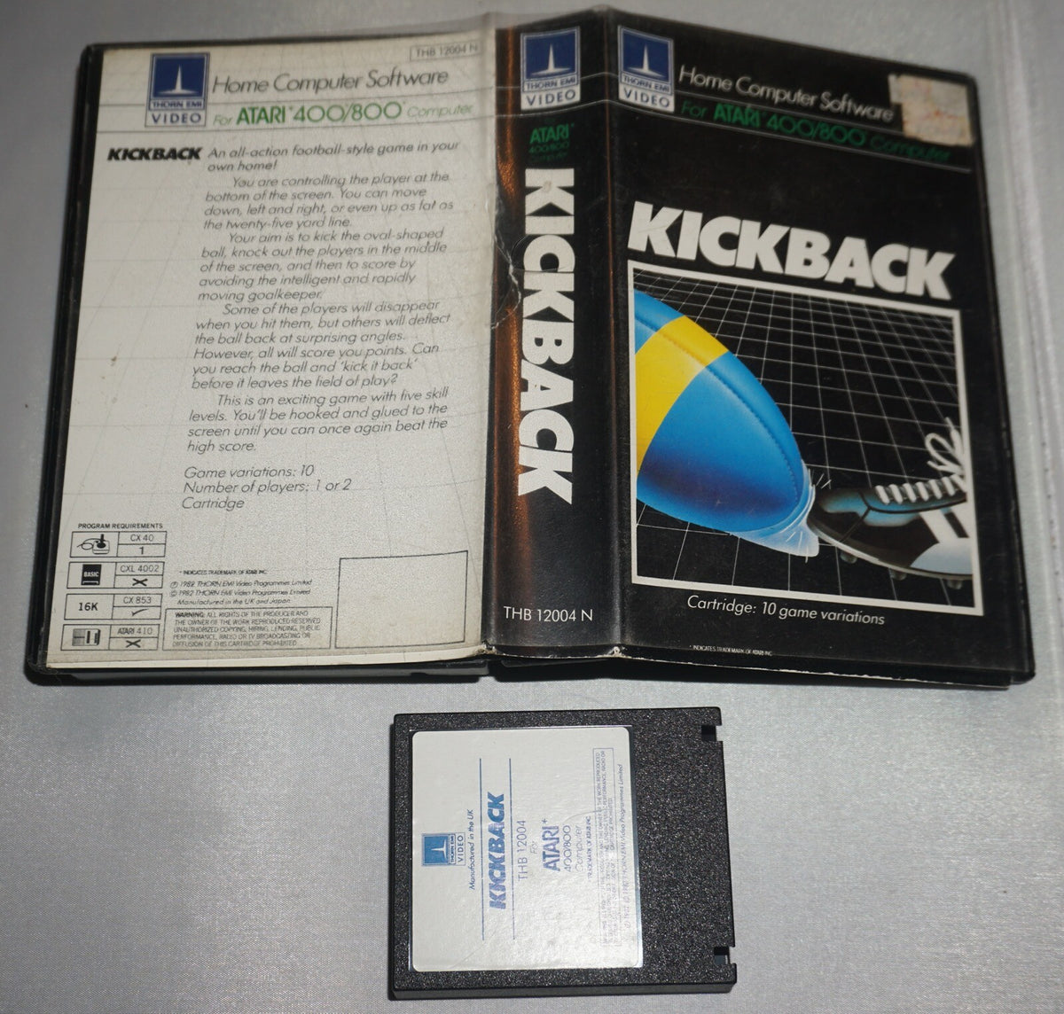 Kickback (Atari 400/800) with Box