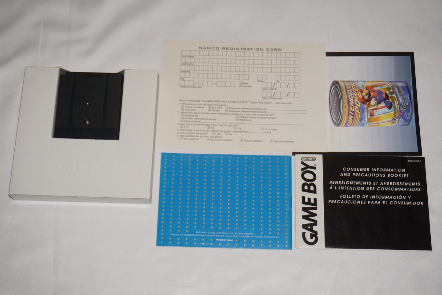 Pac Man Special Color (Nintendo Game Boy Color Gameboy) Complete w/Reg CIB