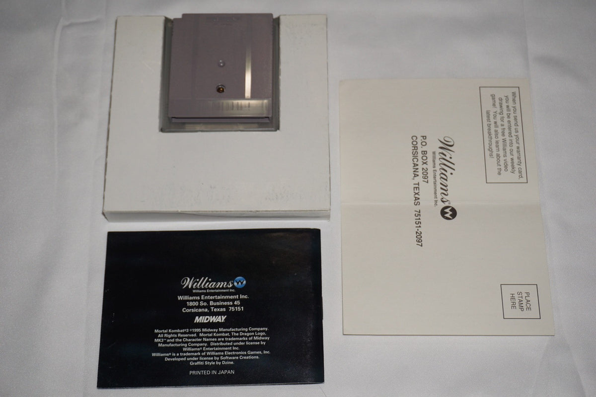 Mortal Kombat 3 III (Nintendo Game Boy Gameboy) Complete in Box w/ Reg CIB