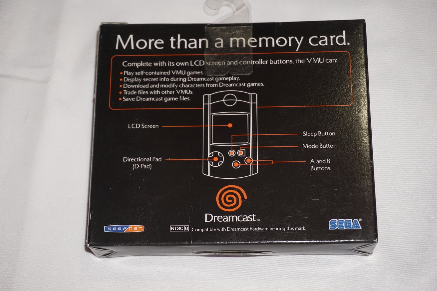 Blue VMU Visual Memory Unit (Sega Dreamcast) New Official OEM