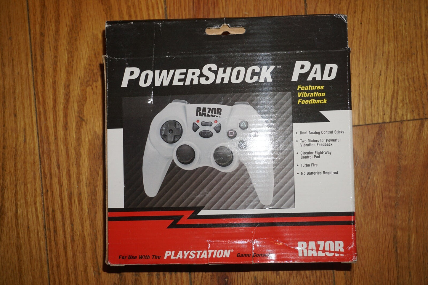 Power Shock Pad Razor (Sony Playstation 1 ps1) NEW In Box PowerShock