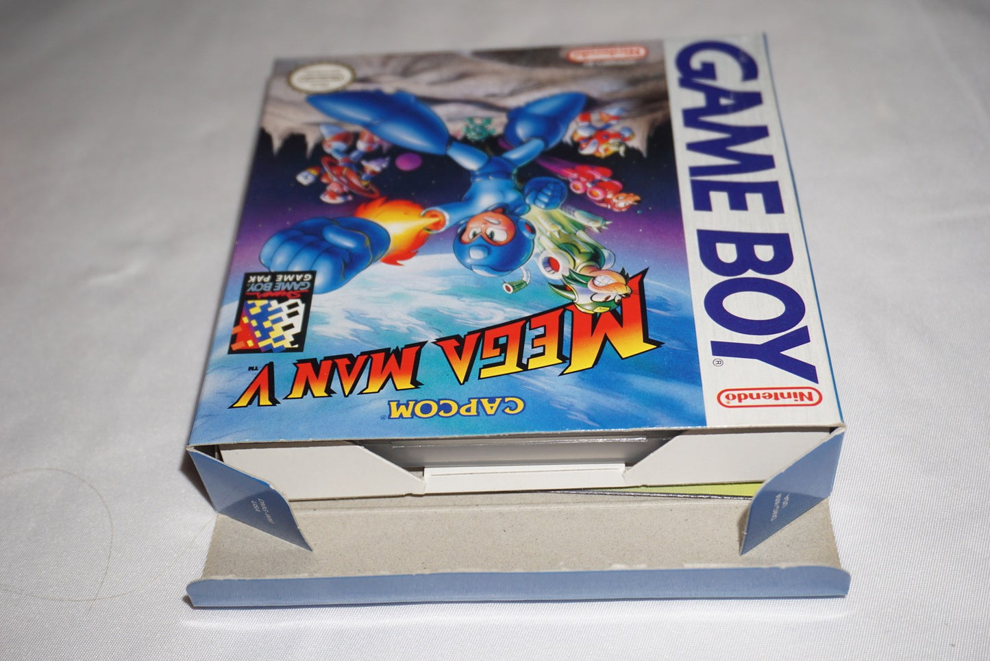 Mega Man V 5 (Nintendo Game Boy Game Boy) Complete in Box w/ Reg CIB Tested