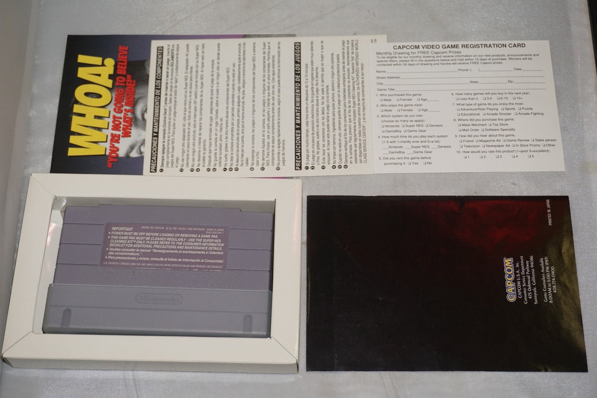 King Of Dragons (Super Nintendo SNES) Complete in Box w/ Reg Card CIB Near Mint
