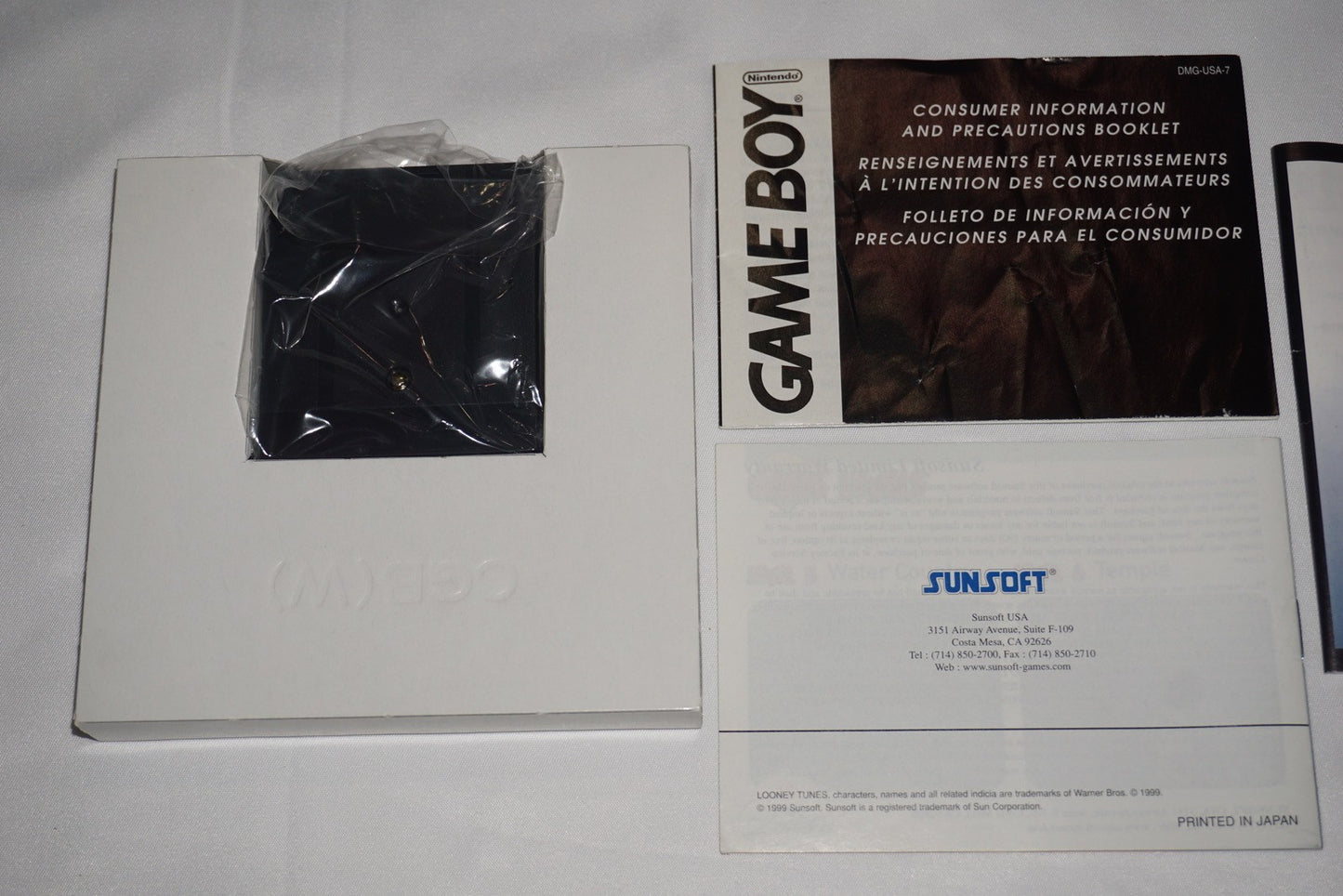 Speedy Gonzales Aztec Adventure (Game Boy Color Gameboy) Complete in Box CIB