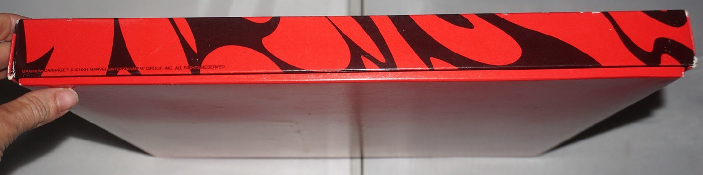 Maximum Carnage QVC Collector's Edition (Sega Genesis) NEW Sealed