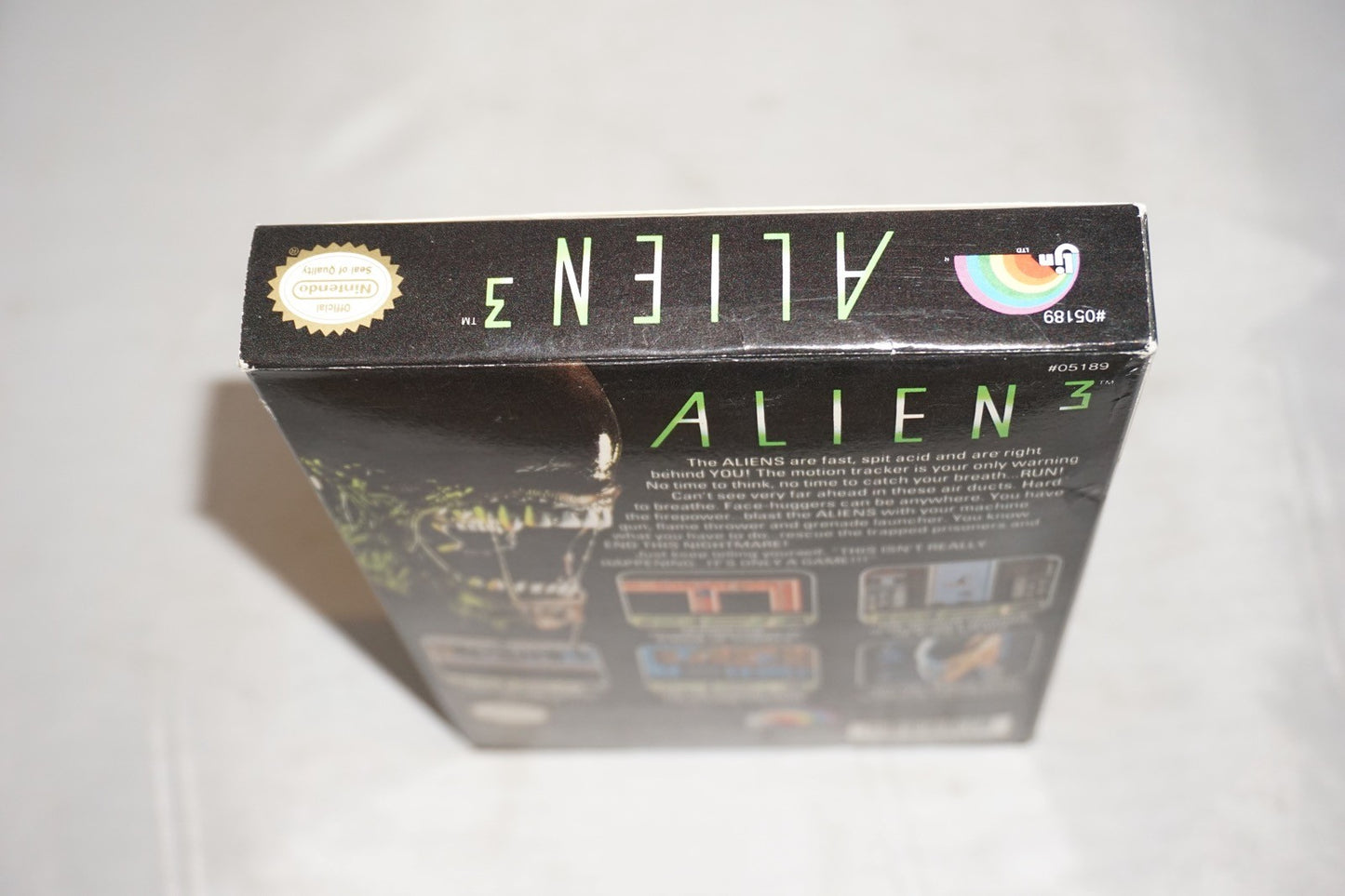 Alien 3 (Nintendo NES) Complete in Box w/ Reg Poster CIB Near Mint