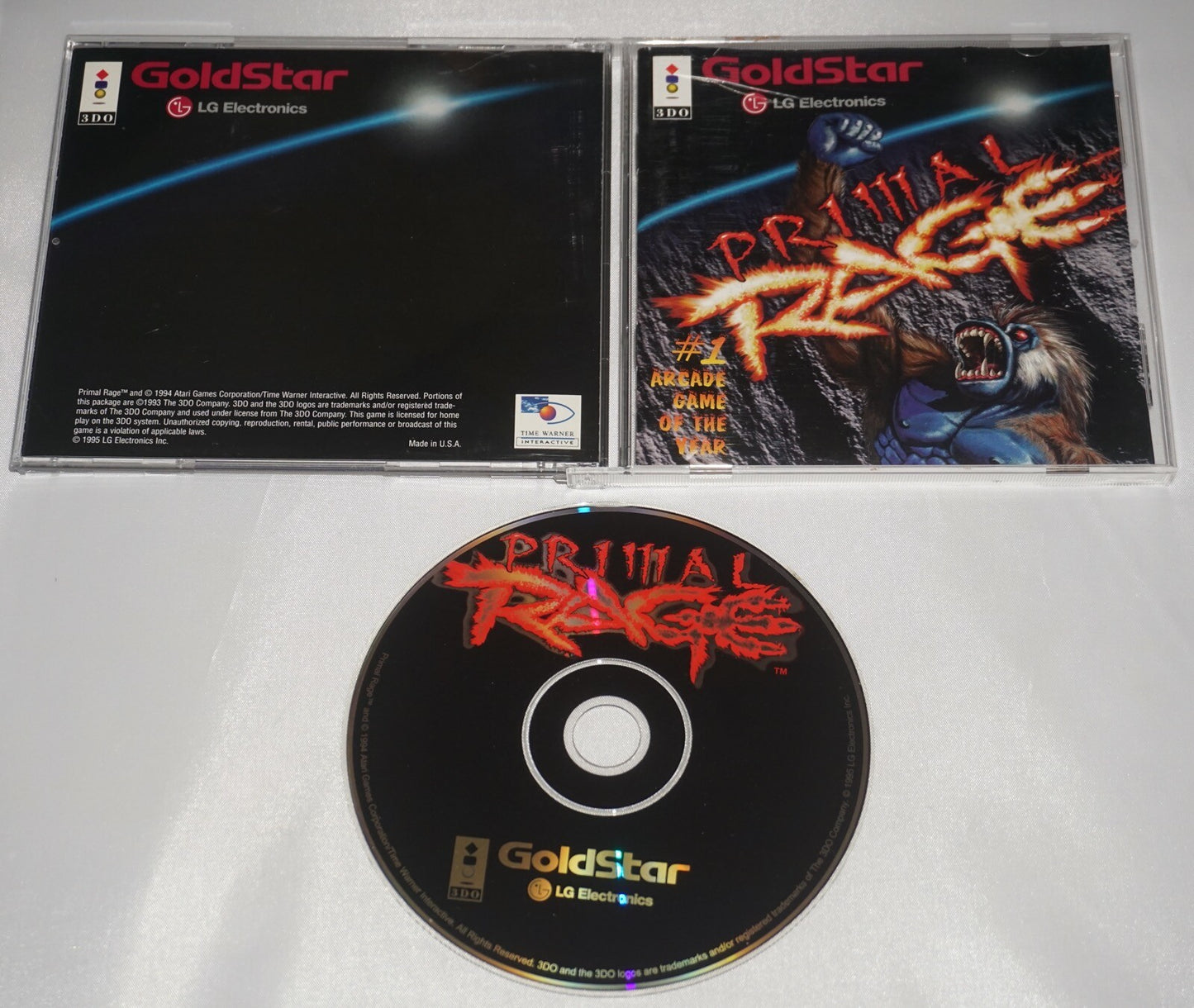 Primal Rage (Panasonic 3do) Complete in Case