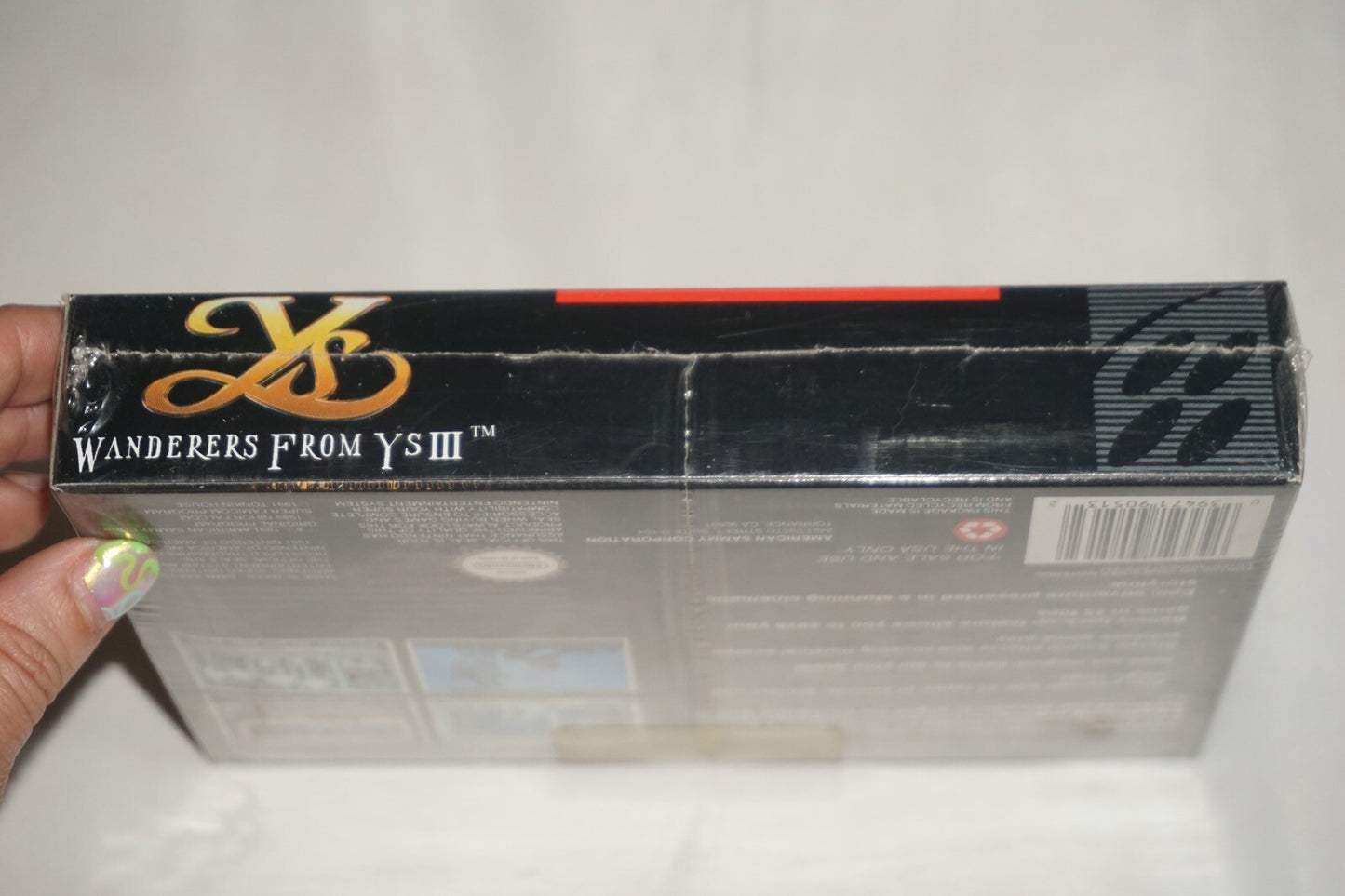 Ys III: Wanderers From Y's (Super Nintendo SNES) NEW in Box Factory Sealed