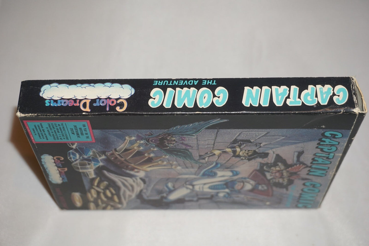 Captain Comic BLUE (Nintendo NES) Complete in Box CIB #1