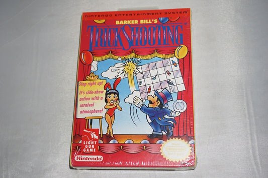 Barker Bill's Trick Shooting (Nintendo NES) NEW Factory Sealed