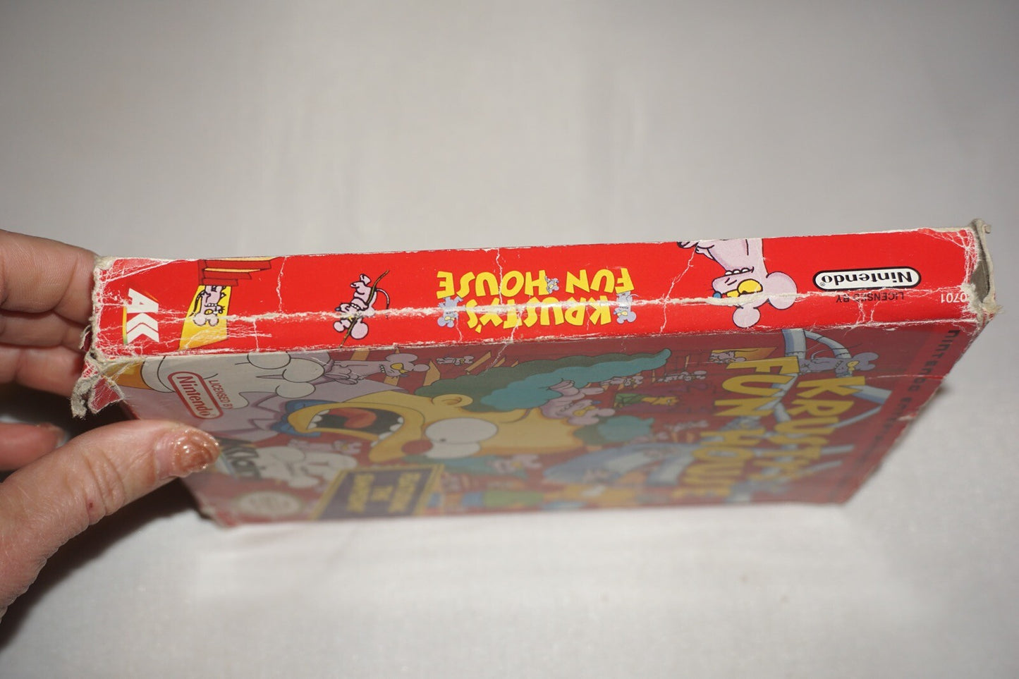 Krusty's Fun House (Nintendo NES) Complete in Box CIB