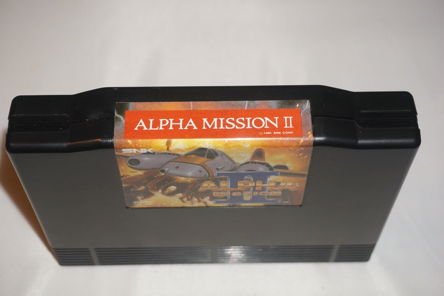 Alpha Mission II 2 Dog Tag (Neo Geo AES English) Complete