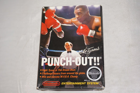 Mike Tyson's Punch Out (Nintendo NES) Complete in Box CIB