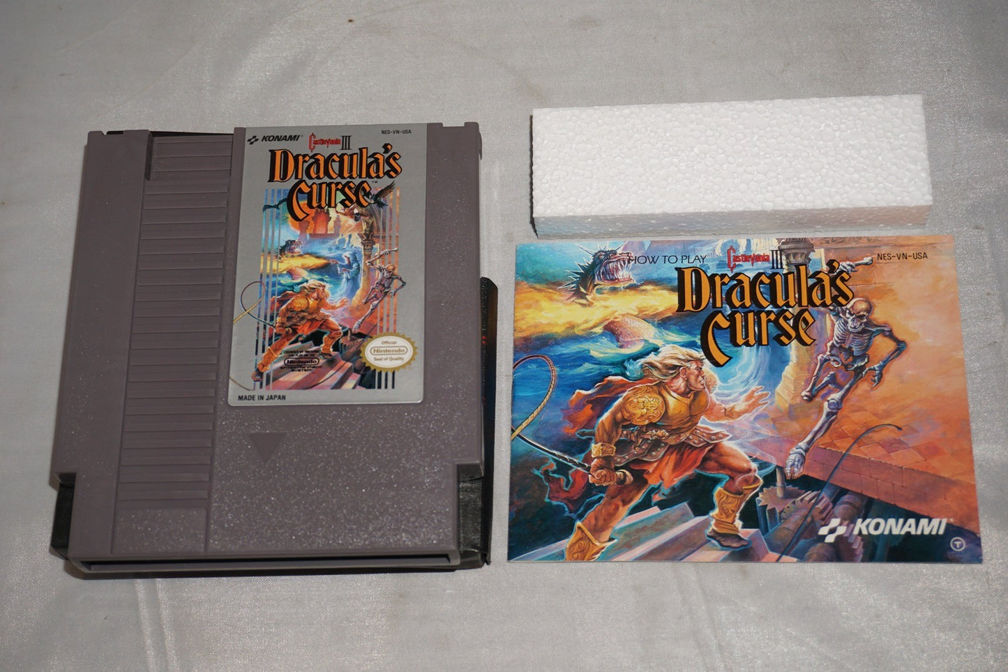 Castlevania III 3: Dracula's Curse (Nintendo NES) Complete in Box CIB
