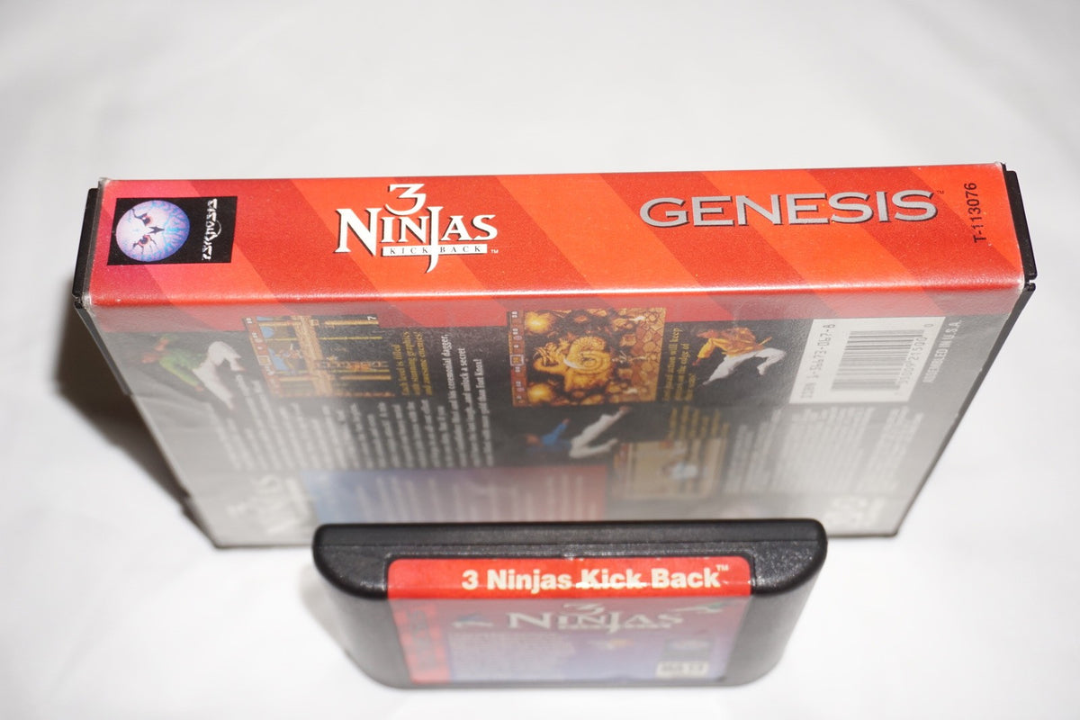 3 Ninjas Kick Back (Sega Genesis) Complete