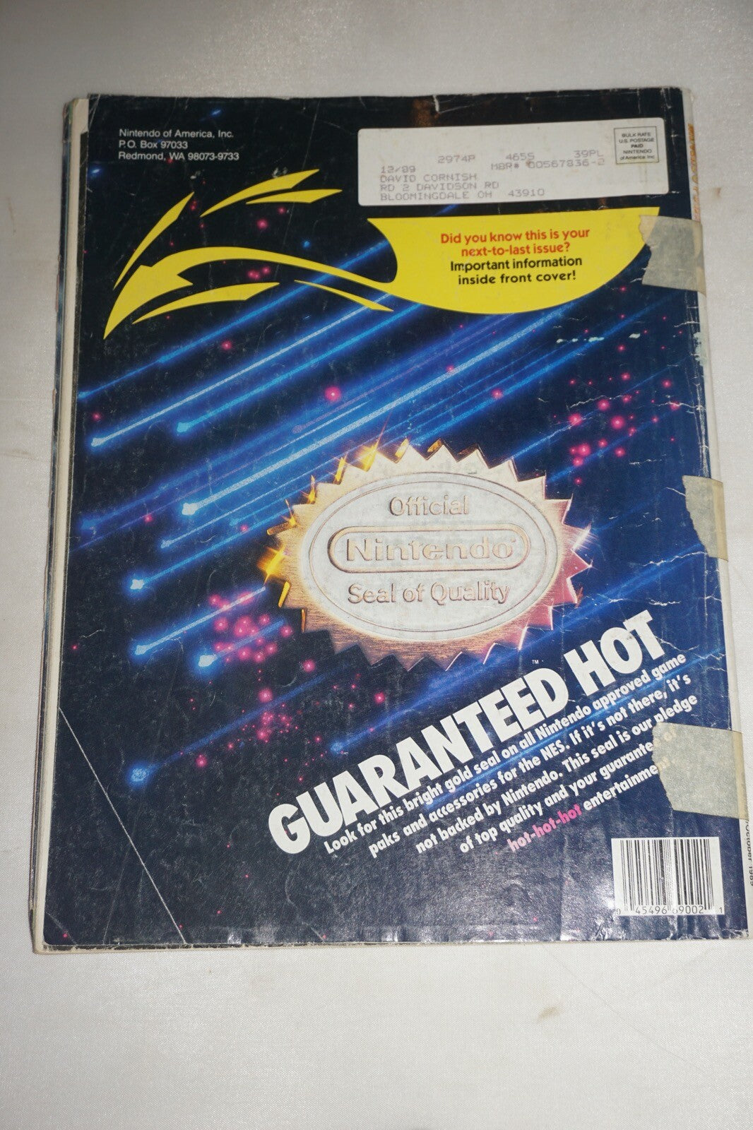 September/October 1989 Nintendo Power Magazine #3