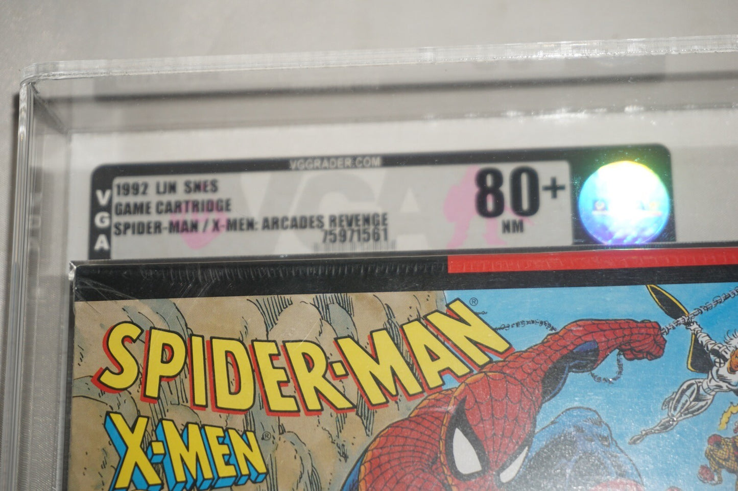 Spider-man X-men Arcade’s Revenge (Super Nintendo SNES) NEW Sealed VGA 80+