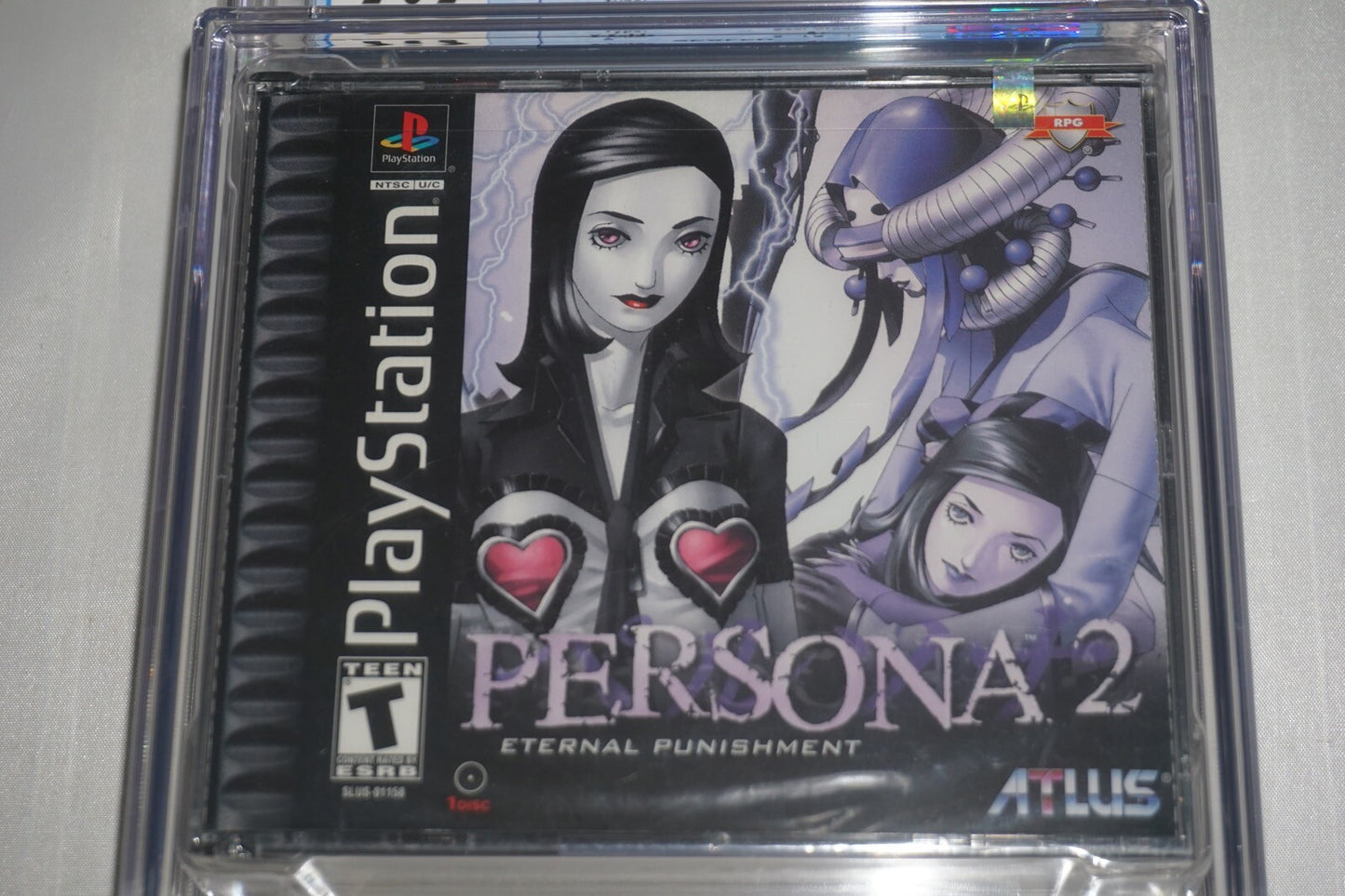 Persona 2: Eternal Punishment (Sony Playstation 1 ps1) CGC 9.9 A+ NEW Sealed