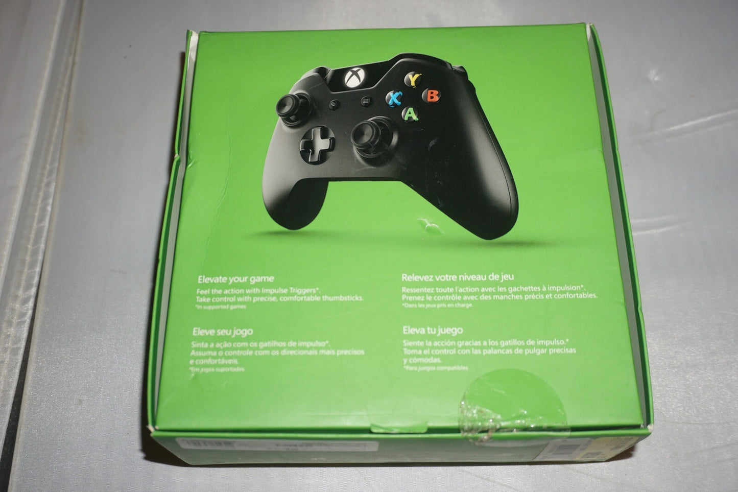 Black Wireless Controller (Microsoft Xbox One xb1) with Box Official OEM