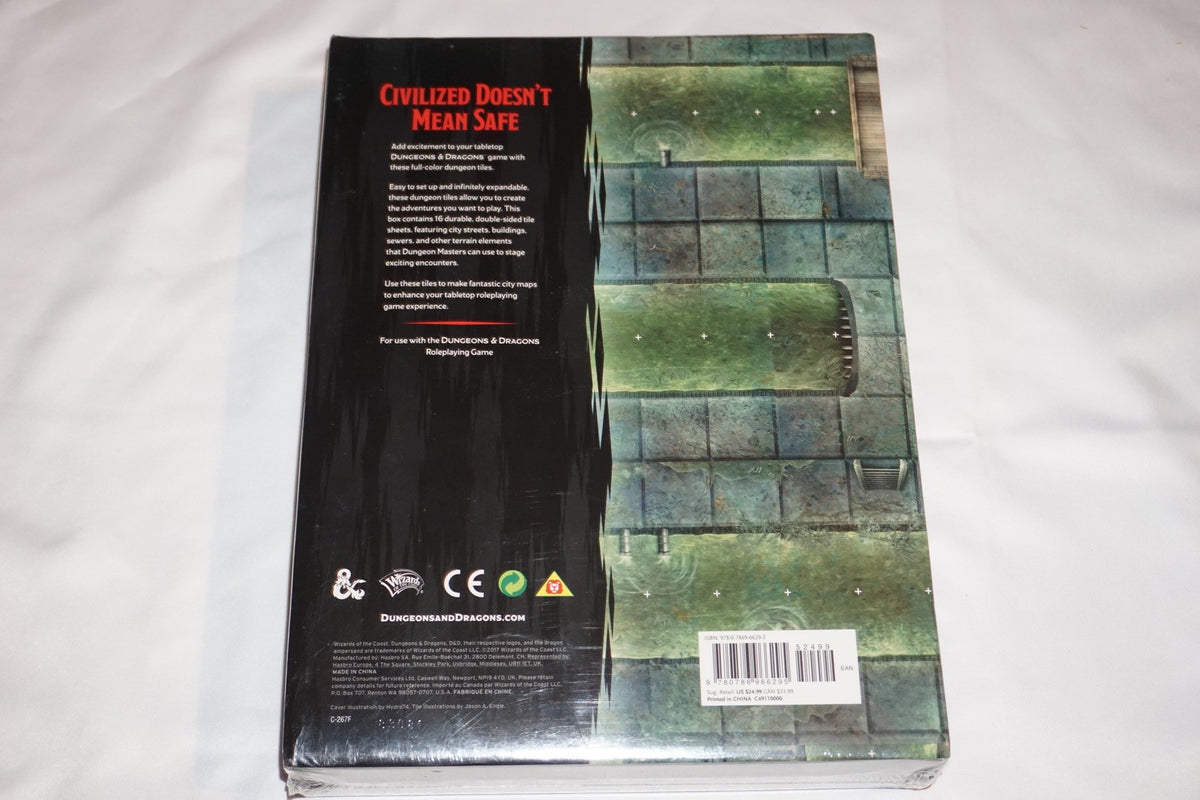 Dungeon Tiles Reincarnated City Dungeons & Dragons D&D NEW