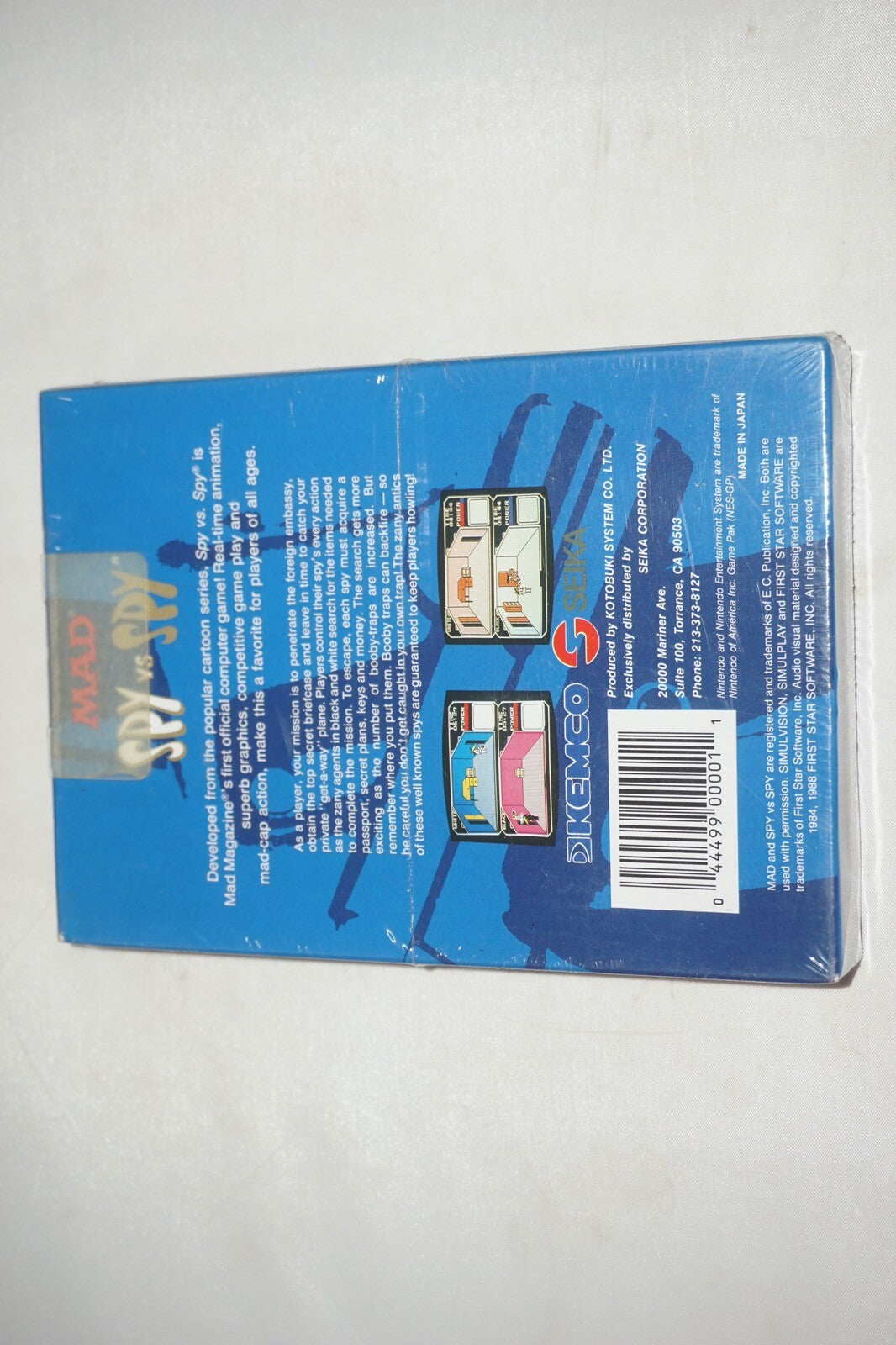 Spy Vs Spy (Nintendo NES) NEW Factory Sealed Round Black Seal