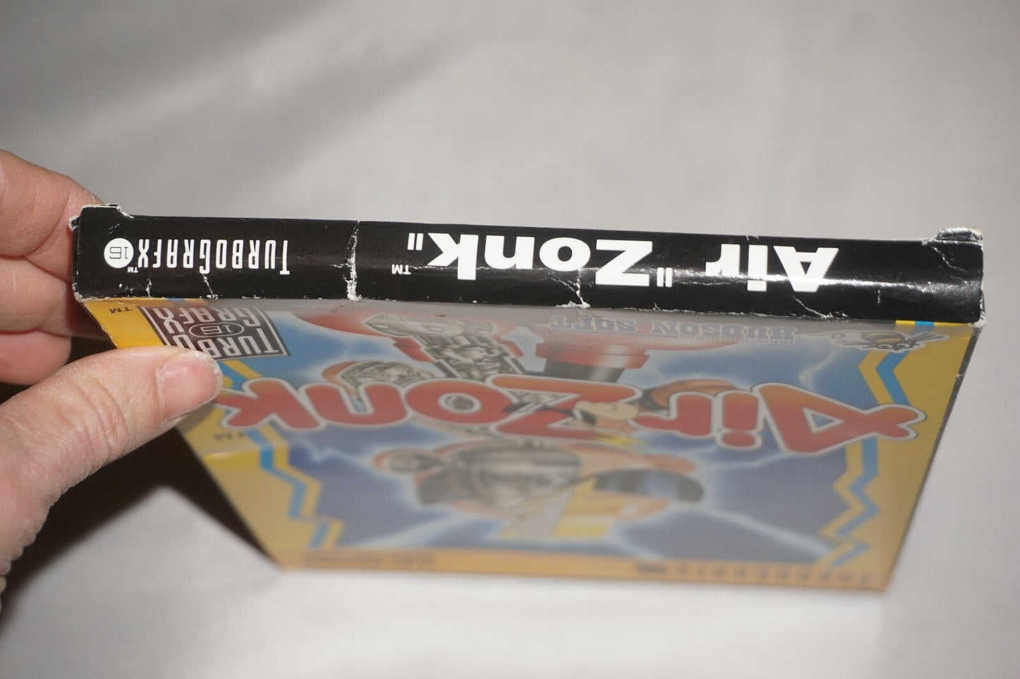 Air Zonk (Turbo Grafx 16 tg16) Complete in Box CIB Turbografx