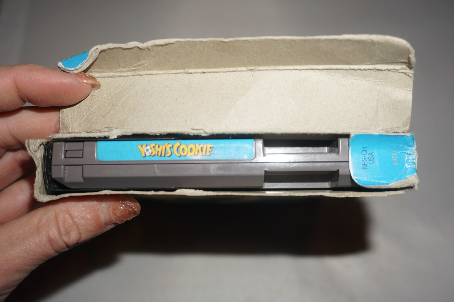 Yoshi's Cookie (Nintendo NES) Complete in Box CIB #2