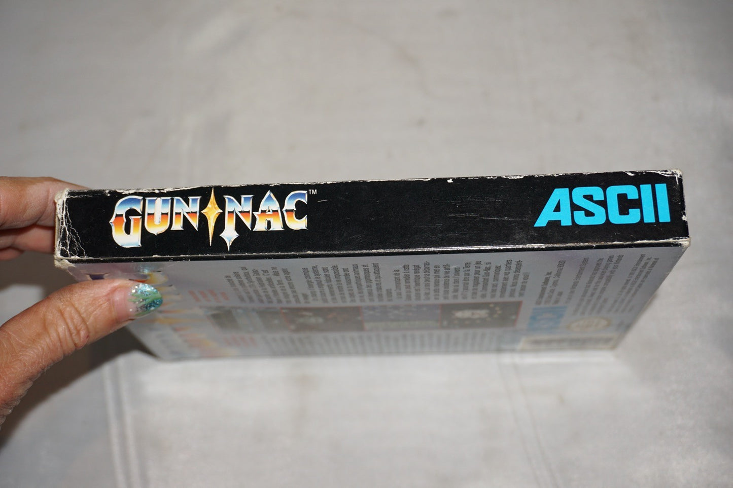Gun Nac (Nintendo NES) Complete in Box CIB
