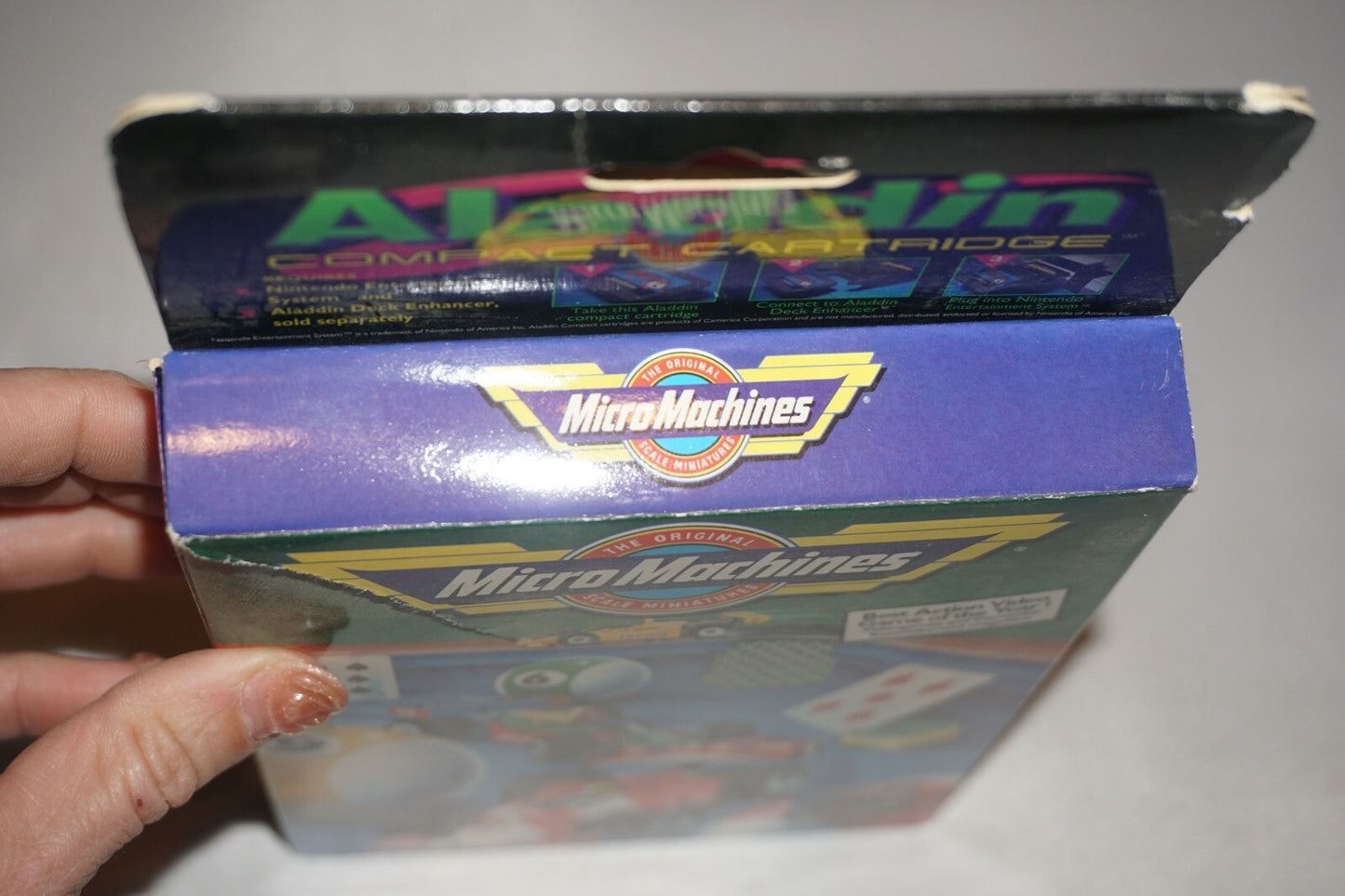 Micro Machines Aladdin (Nintendo NES) NEW in Box