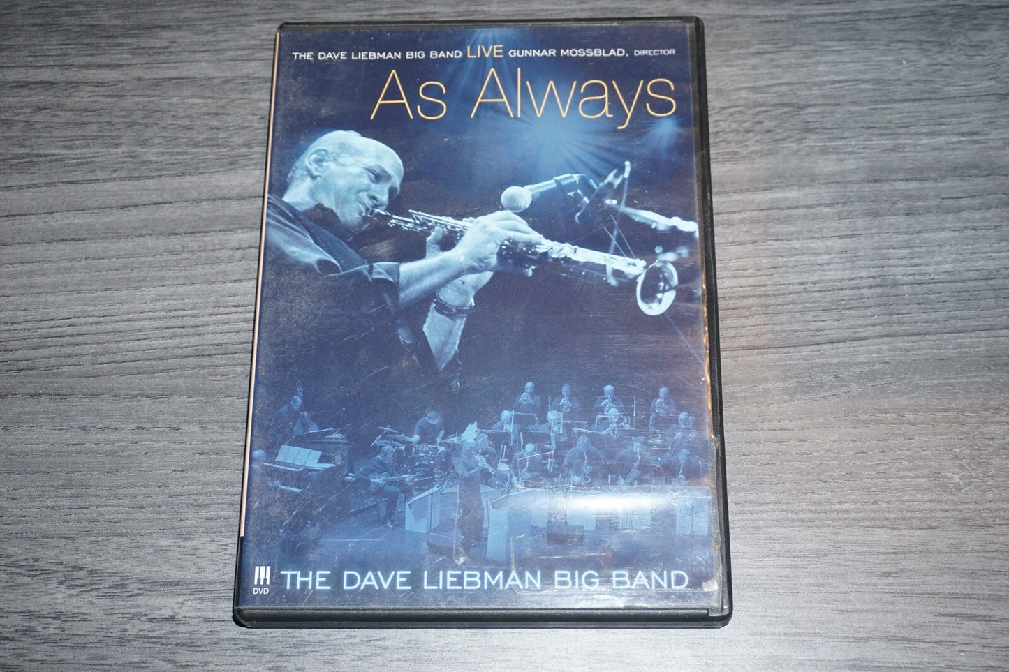 Live As Always David Liebman Big Band (DVD)
