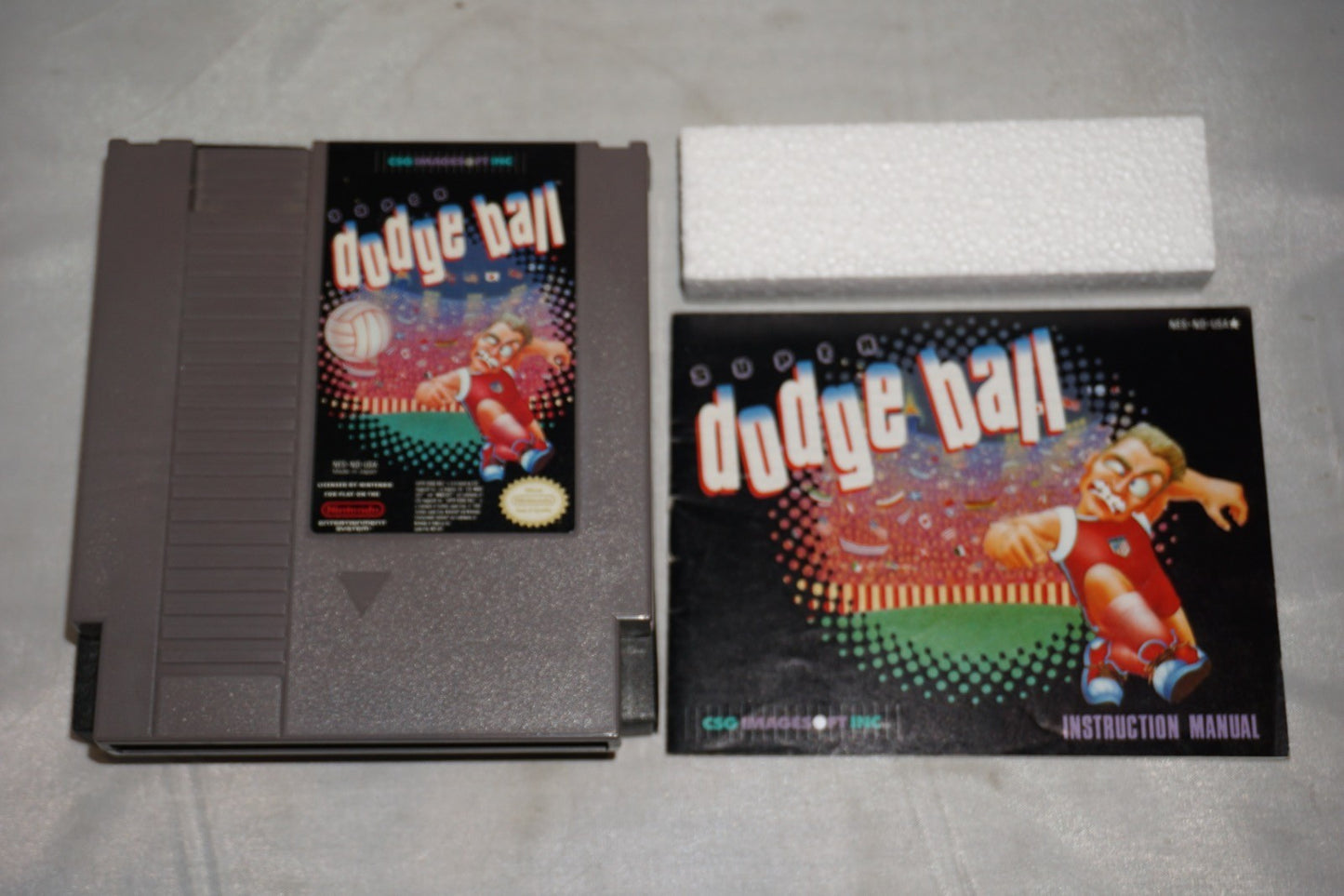 Super Dodge Ball (Nintendo NES) Complete in Box CIB
