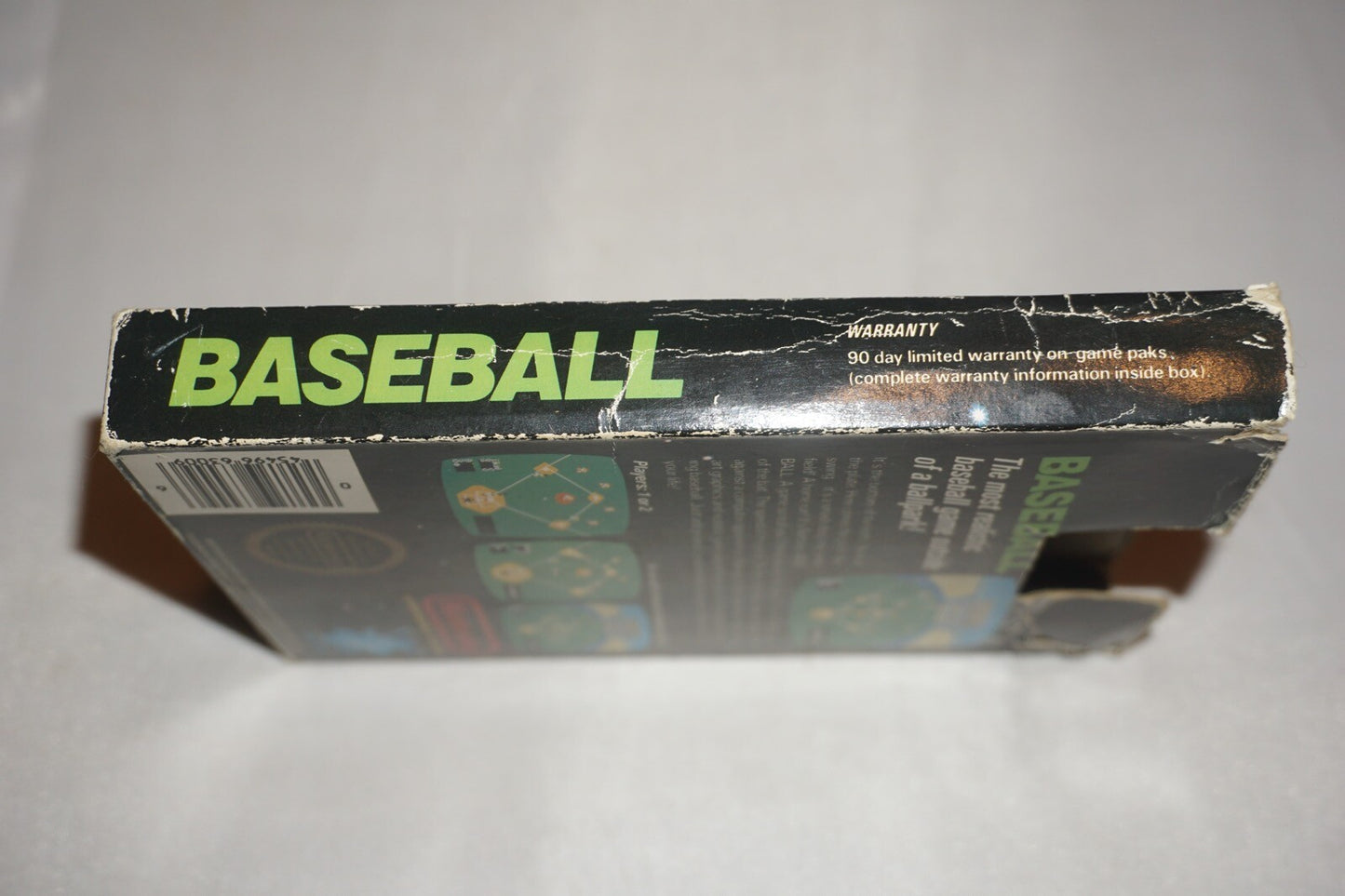 Baseball HANGTAB (Nintendo NES) Complete in Box CIB #4