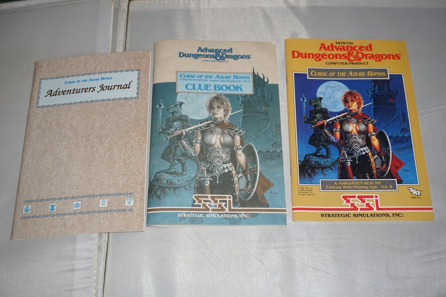 Advanced Dungeons & Dragons Curse of Azure Bonds (PC IBM) Complete in Box CIB