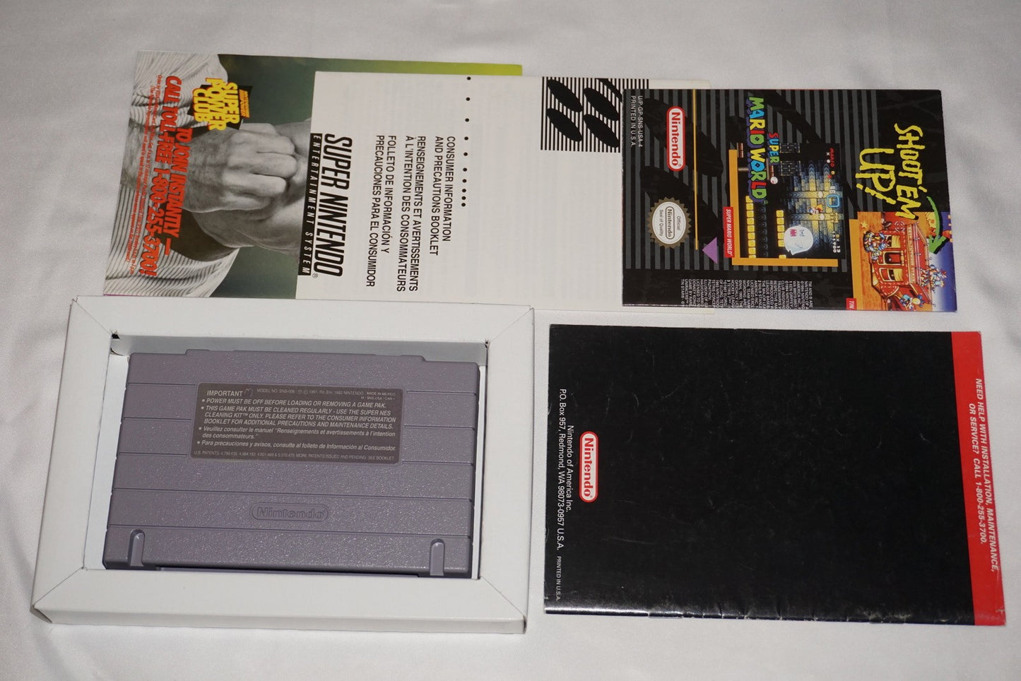 Tetris & Dr Mario (Super Nintendo SNES) Complete in Box CIB