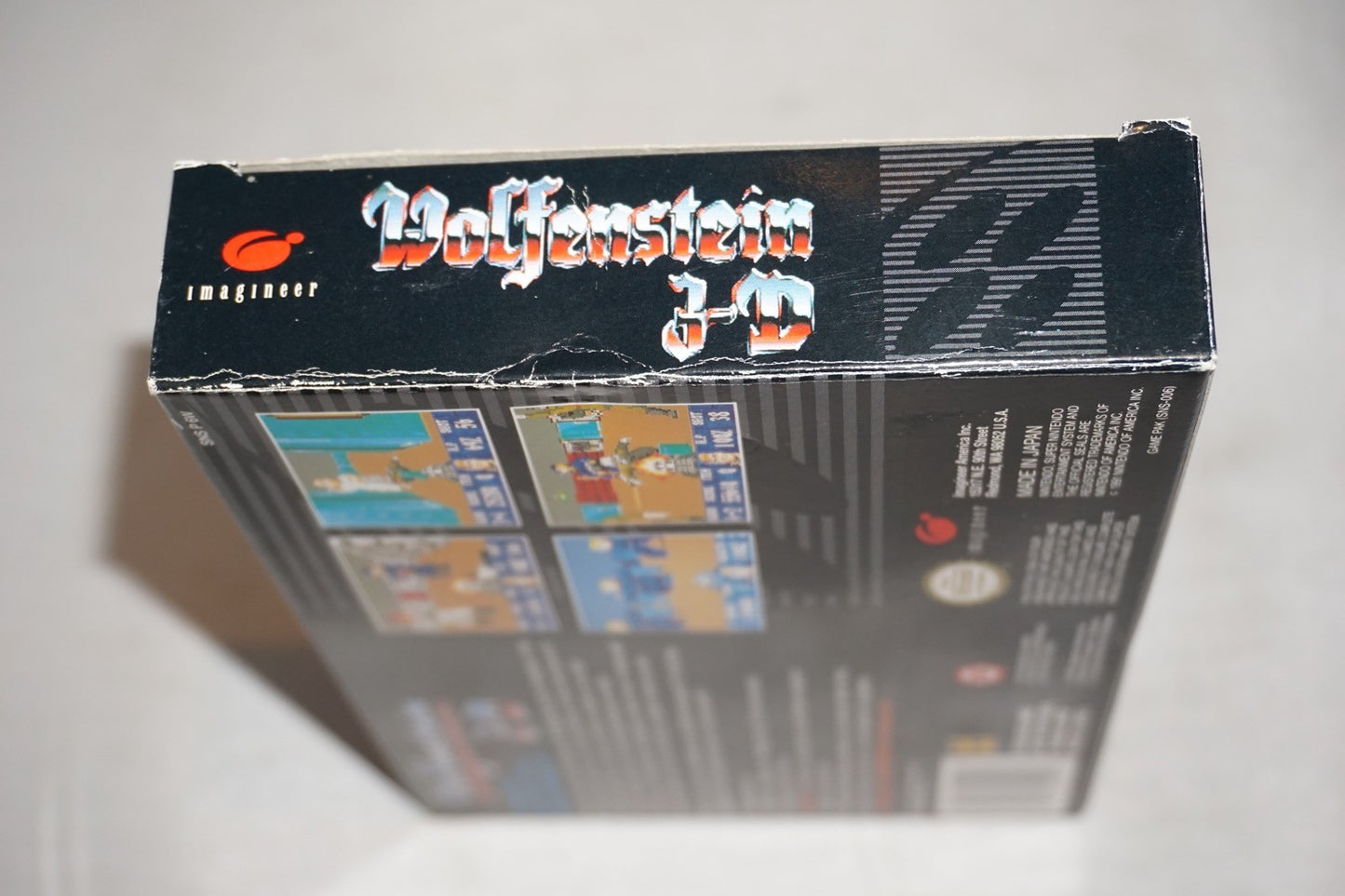 Wolfenstein 3d (Super Nintendo SNES) Complete in Box CIB