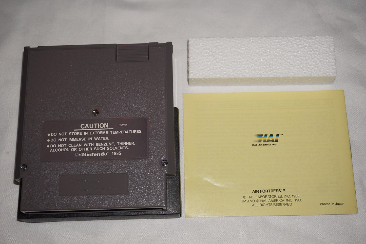 Air Fortress (Nintendo NES) Complete in Box CIB