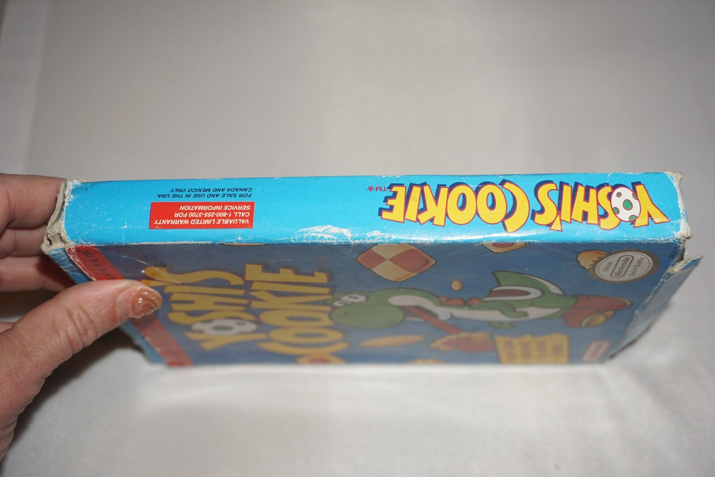 Yoshi's Cookie (Nintendo NES) Complete in Box CIB #2