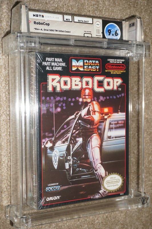 Robocop (Nintendo NES) WATA 9.6 A NEW Factory Sealed