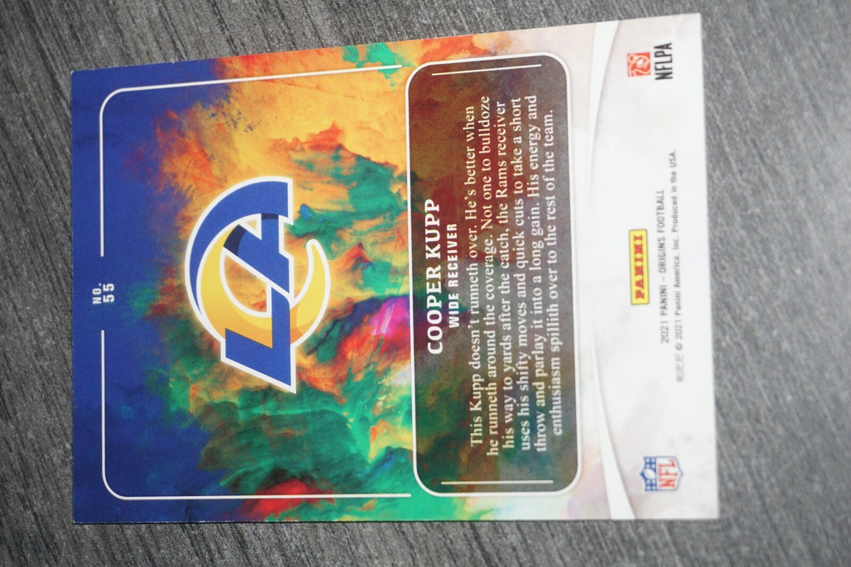 Cooper Kupp 2021 Panini Origins Black True One 1 of 1 #55