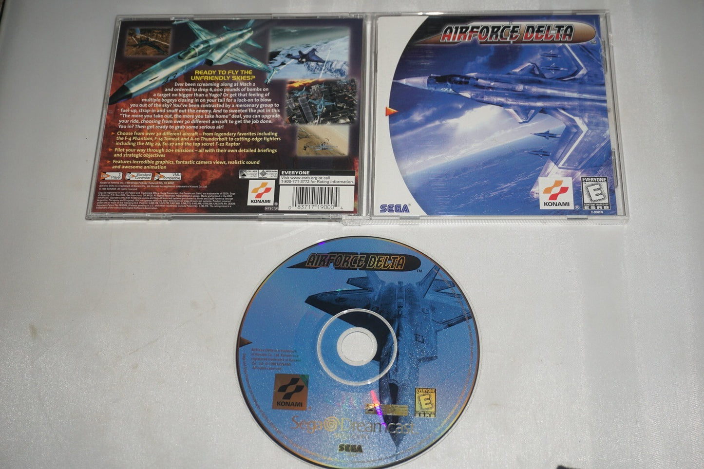 Airforce Delta (Sega Dreamcast) Complete Tested